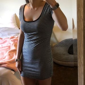Striped T-shirt dress